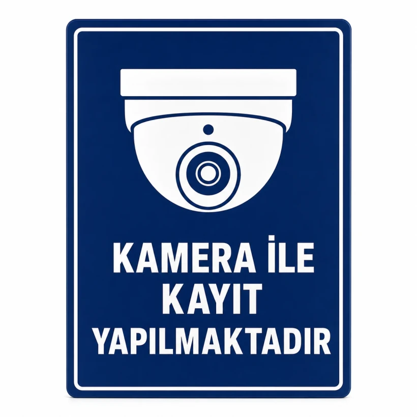 Kamera Kayıt Levhası